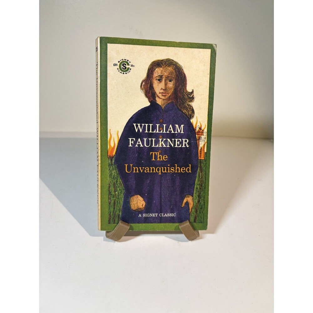 The Unvanquished William Faulkner 1962 Signet CD9 6th Pr